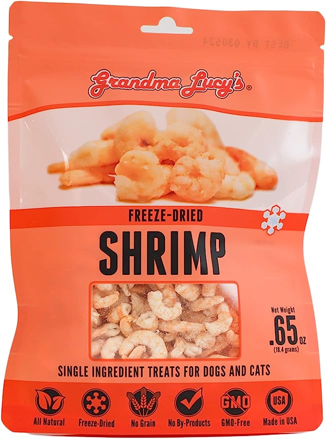 Grandma Lucy s freeze Dried treats Shrimp Nature s Select Houston