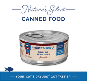 Nature's Select Turkey & Salmon Dinner Canned Cat Food