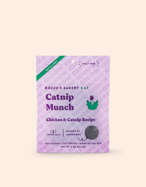 Bocce's Catnip Munch Soft & Chewy cat Treats
