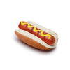 Fabdog hotdog dog toy